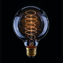 Лампа накаливания Voltega E27 40W шар прозрачный VG6-G80A2-40W 5924