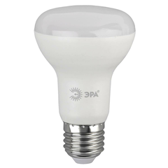 Лампа светодиодная ЭРА E27 8W 2700K матовая LED R63-8W-827-E27 Б0020557