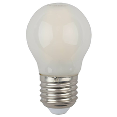 Лампа светодиодная филаментная ЭРА E27 7W 4000K матовая F-LED P45-7W-840-E27 frost Б0027959