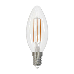 LED-C35-5W/3000K/E14/CL/S Лампочка Volpe LED-C35-SLF