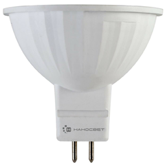 Лампа светодиодная Наносвет GU5.3 5W 3000K матовая LE-MR16A-50/GU5.3/930 L194