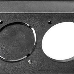 Лицевая панель Gira System 55 коммутационной розетки для штекерных разъемов 005500
